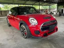 2017 MINI 3 Door 2.0 S John Cooper Works Hatchback JAPAN SPEC JCW SEATS BLACKROOF REVERSE CAM MFSW HUD 18IN JCW RIMS KEYLESS ENTRY+GO