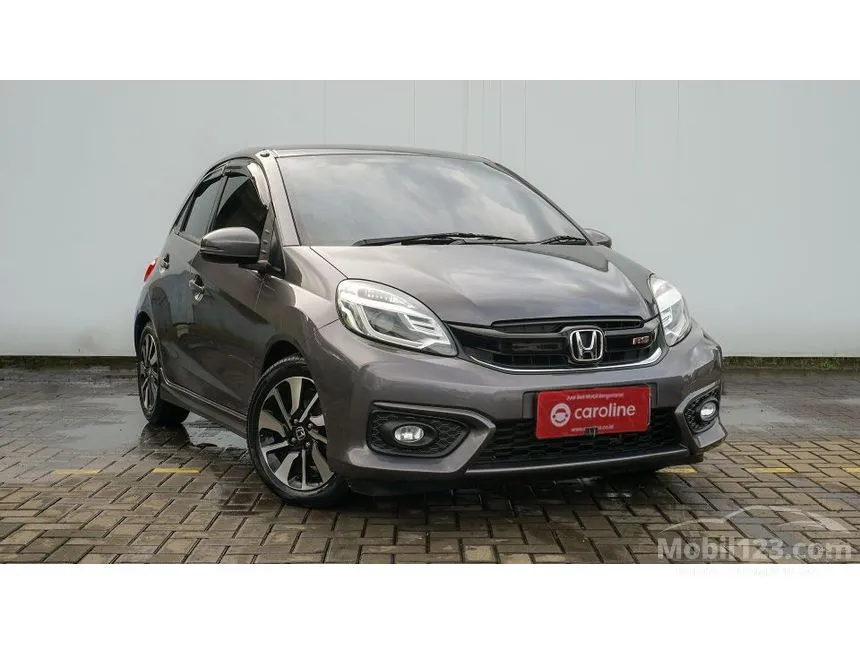 Jual Mobil Honda Brio 2017 RS 1.2 di Banten Automatic Hatchback Abu