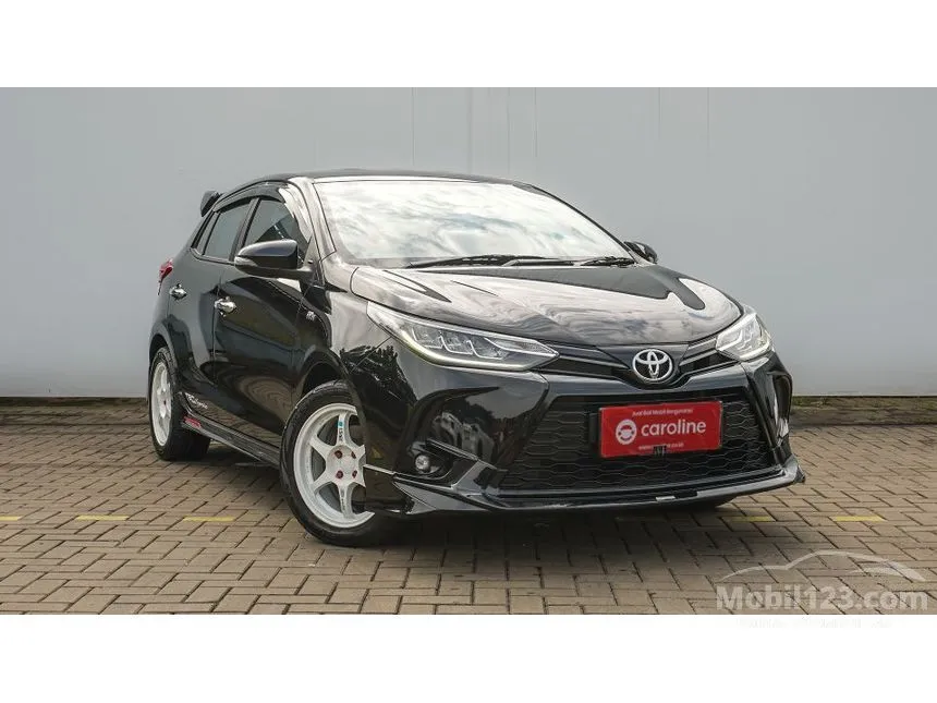 Jual Mobil Toyota Yaris 2021 TRD Sportivo 1.5 di Banten Automatic Hatchback Hitam Rp 218.000.000