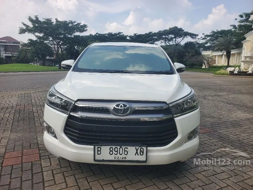 Jual Mobil Toyota Kijang Innova 2016 V 2.0 di Banten Automatic MPV Putih Rp 223.000.000