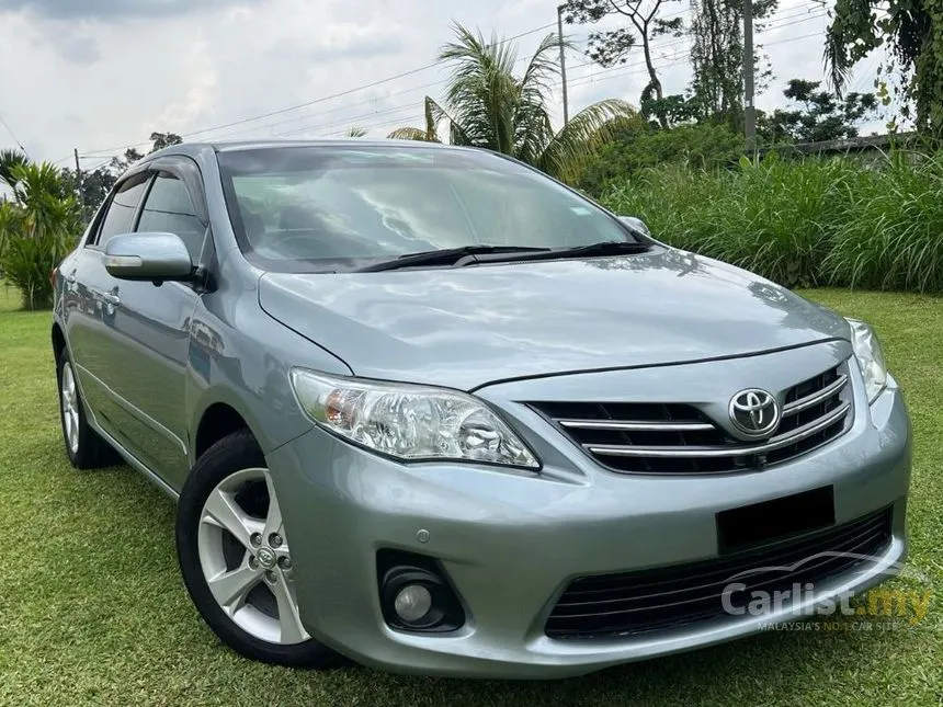 2011 Toyota Corolla Altis E Sedan