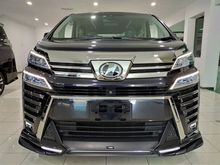 (RAYA PROMO)(EARLY BIRD GET 5 YEARS WARRANTY) 2018 Toyota Vellfire 3.5 ZG PCS PILOT BSM SBS JBL 17S 4CAM TRD-KITS