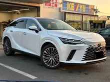 Recon 2024 Incoming Stock Lexus RX 350 2.4T Version L 4WD Luxury SUV White Grade 6A Low Mileage Tip Top Condition