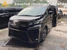 (5 Year Warranty With Unlimited Aggregrated Claims)2018 Toyota Vellfire 2.5 Facelift ZG 7seats 360view Power Boot 3LED Pre Crash System Push Start 7G SST Deduction