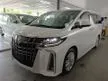 Recon 2020 Toyota Alphard 2.5 S MPV - Cars for sale