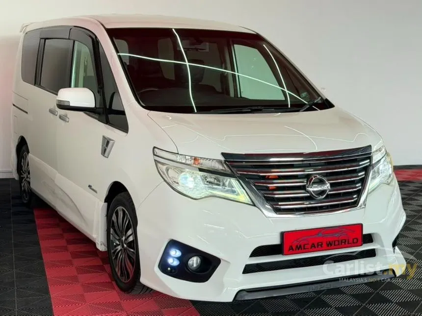 2016 Nissan Serena S-Hybrid High-Way Star Premium Impul MPV