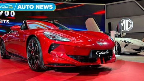 KLIMS: MG launches the Cyberster at RM319k - 2-seat fully electric luxury roadster of our dreams?