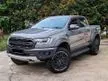 Used 2019/2020 Ford Ranger 2.0 Raptor High Rider Pickup Truck - REG2020 SEMI LEATHER POWER SEAT / REVERSE CAM / PADDLE SHIFT / NO ACCIDENT NO BANJIR / WARRANTY - Cars for sale