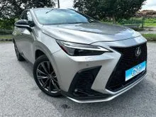 2023 Lexus NX 350 2.4 F Sport SUV Lexus Malaysia Spec CBU Showroom Car Pre Own Milage 6k++ km