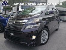 2012 Toyota Vellfire 2.4 Z 2PD PURPLE OFFER UNREG