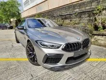 (Genuine Mileage, Provide Warranty) 2020 BMW M8 4.4 625Hp Competition Gran Coupe* HUD, Gesture TailGate, Soft Close Doors, HARMAN KARDON 360-Cam. m5