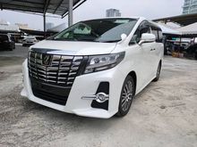 2016 Toyota Alphard 2.5 SC, JBL SURROUND SOIND SYSTEM, PRE CRASH, 16 UNREGISTER