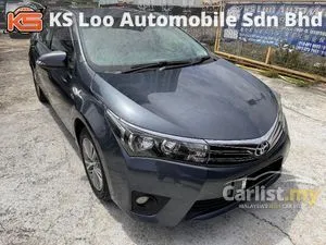 2015 Toyota Corolla Altis 1.8 E Sedan