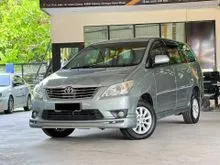 2014 Toyota Innova 2.0 G MPV