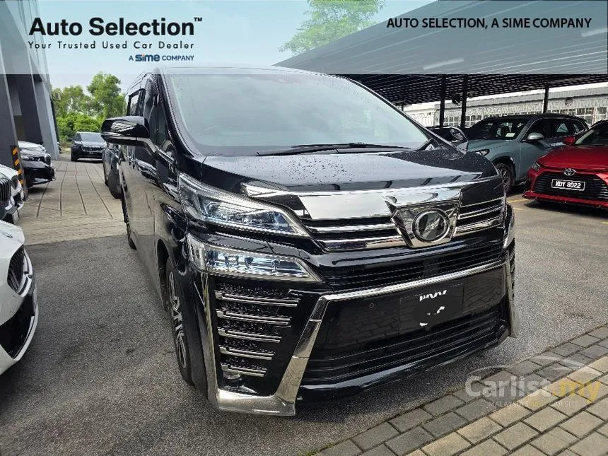 2019 Toyota Vellfire ZG MPV