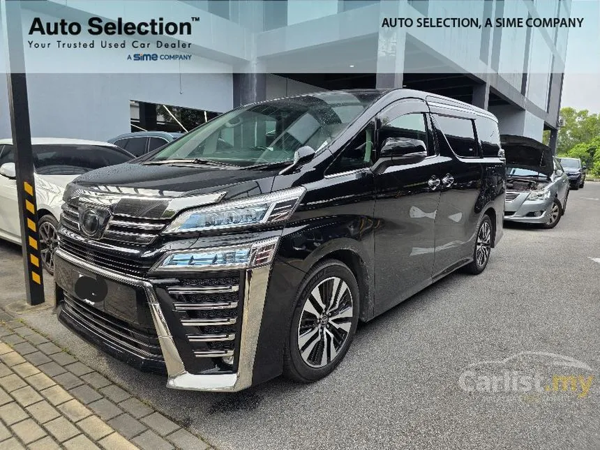 2019 Toyota Vellfire ZG MPV