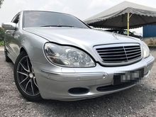 03/05 Mercedes-Benz S320L 3.2 CASH BUYER ONLY CAMRY C200 320I S280 525I PERDANA A4 318I S40 E39 S80 A170 730L 325I E46 ACCORD E200 520I VIOS CITY