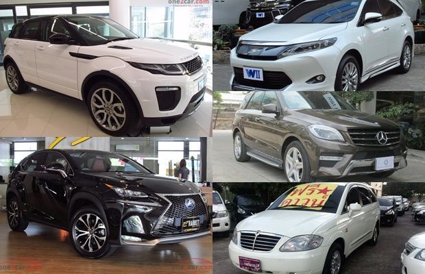 รวบรวม SUV นำเข้า ที่กลายเป็นรถที่มือสองที่น่าสนใจที่สุด