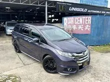 2013 Honda Odyssey 2.4 Absolute MPV - 1 Owner,360 Camera, Blind Spot, 18 Inch Advanti Sport Rim, 2 Power Door, Electronic Half Leather Seat