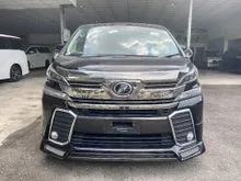 2017 Toyota Vellfire 2.5 Z TRD Edition MPV
