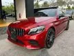 Recon 2018 MERCEDES BENZ C180 AMG COUPE SPORT PLUS 1.6 TURBOCHARGED WITH PANAROMIC ROOF - Cars for sale