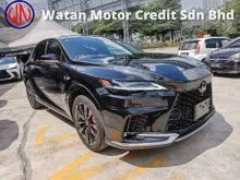 2023 Lexus RX 350 2.4 F Sport AWD 360 Camera Rear Seat Power Control Grade 5A ( Promotion Free Tinted & Coating )