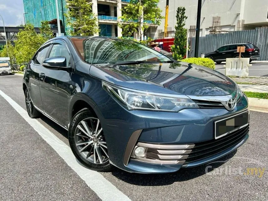 2018 Toyota Corolla Altis E Sedan