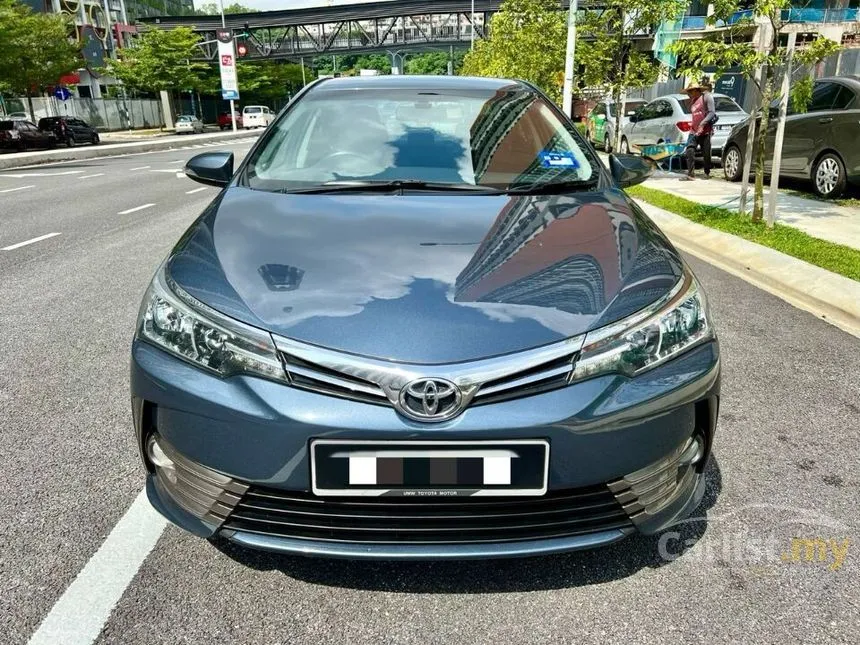 2018 Toyota Corolla Altis E Sedan