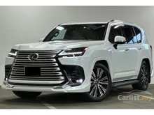 UNREG 2023 Lexus LX600 (7 Seater) 3.4L, with Grade 5A, Modellista Bodykits, Sunroof, HUD, DIM, Air Suspension, Cool Box, 360 Camera, 2 Tone Interior