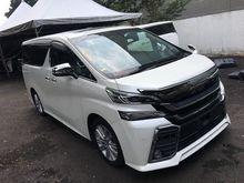 2015 Toyota Vellfire 2.5 ZA SUNROOF MOONROOF MODERLISTA GRILL 7 SEATER TWO POWER DOOR ORIGINAL MILEAGE 2