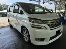 2012 Toyota Vellfire 2.4 X Facelift Golden Eyes