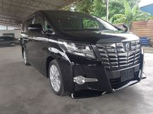 2015 Toyota Alphard 2.5 S WITH SUNROOF N JBL SYSTEM