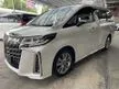 Recon 2020 Toyota Alphard 2.5 S TYPE GOLD MPV