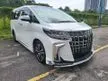 Recon 2019 Toyota Alphard 2.5 G S C / SUNROOF / DIM / BSM / ORIGINAL MODELISTA / MILEAGE ORI