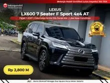 2023 Lexus LX 600 3.4 SUV 7 Seater F Sport 4x4 AWD 2023 2024 [ODO 1RB PERAK]