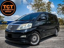 TOYOTA ALPHARD 3.0 MZG (a) HOME THEATER , HIGHWAY SENSOR , POWER BOOT , SUNROOF , SIDE CAMERA ( LEFT & RIGHT ) , MZ G-EDITION