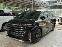 2025 Toyota Vellfire 2.4 Z Premier MPV(Unregistered)Black Interior