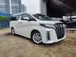 Recon 8 SEATER 2018 Toyota Alphard 2.5 S 2 POWER DOOR CHEAPEST OFFER UNREG YEAR END SALES