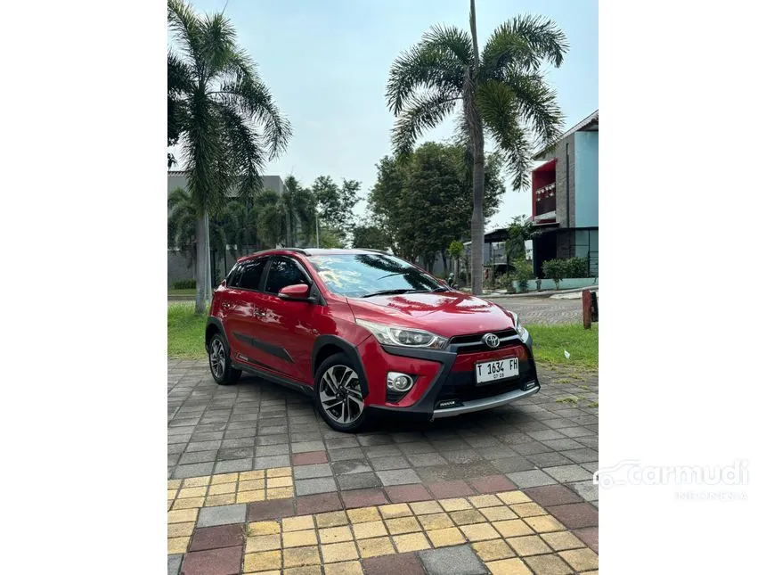 Jual Mobil Toyota Yaris 2017 TRD Sportivo Heykers 1.5 di Jawa Tengah Manual Hatchback Merah Rp 165.000.000