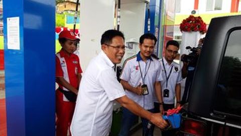 Pertamax Sudah Sampai Manokwari
