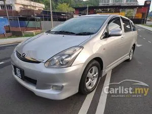 kereta toyota wish terpakai untuk dijual