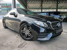 2017 Mercedes-Benz E300 Coupe 2.0 AMG Premium Spec Panaromic Roof Power Boot Unregister