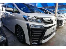 2018 Toyota Vellfire 2.5 ZG MPV -- UNREG --