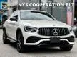 Recon 2020 Mercedes Benz GLC43 Coupe 3.0 AMG Line BiTurbo 4 Matic Unregistered KeyLess Entry Push Start Dual Zone Climate Control Dynamic Select Panoram