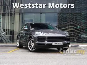 2019 Porsche Cayenne 3.0 Coupe