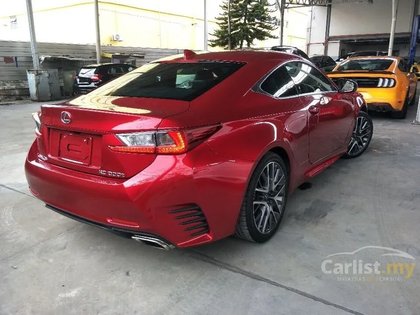 Recon 2017 Lexus RC200t 2.0 F Sport Coupe Sun Roof - Carlist.my