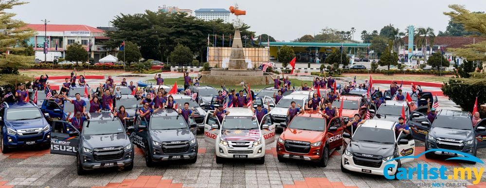 Isuzu D-Max owners roll out for Merdeka Convoy 66: Uniting with Durian and adventures!