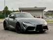 Recon 2022 Toyota GR Supra 3.0 RZ 35th Anniversary *Low Mileage* 480km only Matte Storm Gray Mettalic