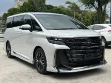 SA 192KM JBL SOUND BLACK SEAT 2025 Toyota Vellfire 2.4 Z Premier SIDESTEP MODELISTA BODYKIT FULL SPEC MPV