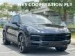 Recon 2019 Porsche Cayenne Coupe 2.9 S V6 Turbo AWD Unregistered Sport Chrono With Mode Switch Porsche Crest On Headrest Full Leather Seat 18 Way Adjust